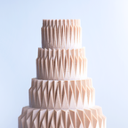 Puti - Custom Modern Geometric 3D Printed Decor Vessel