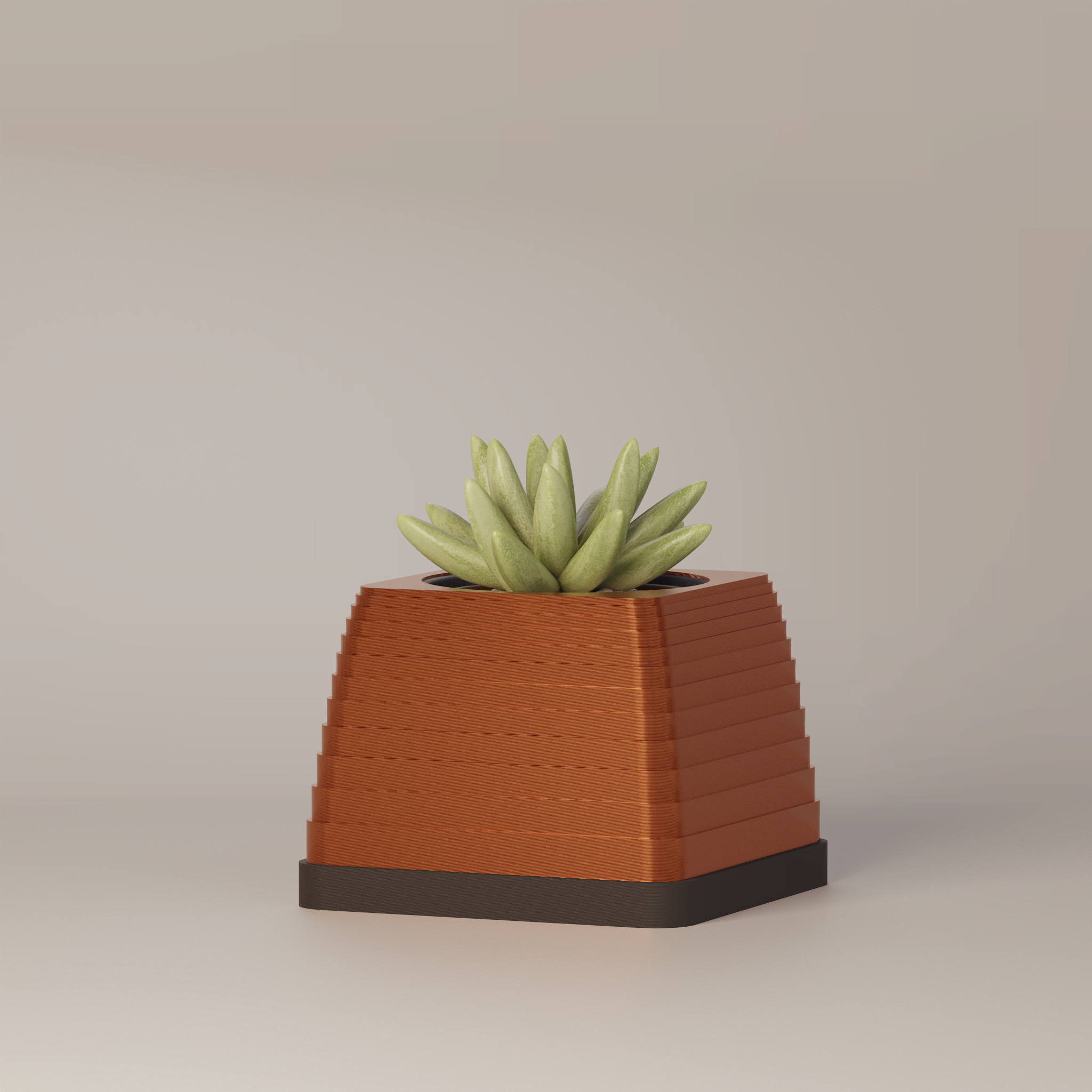 Suba - Architectural 3D Printed Planter