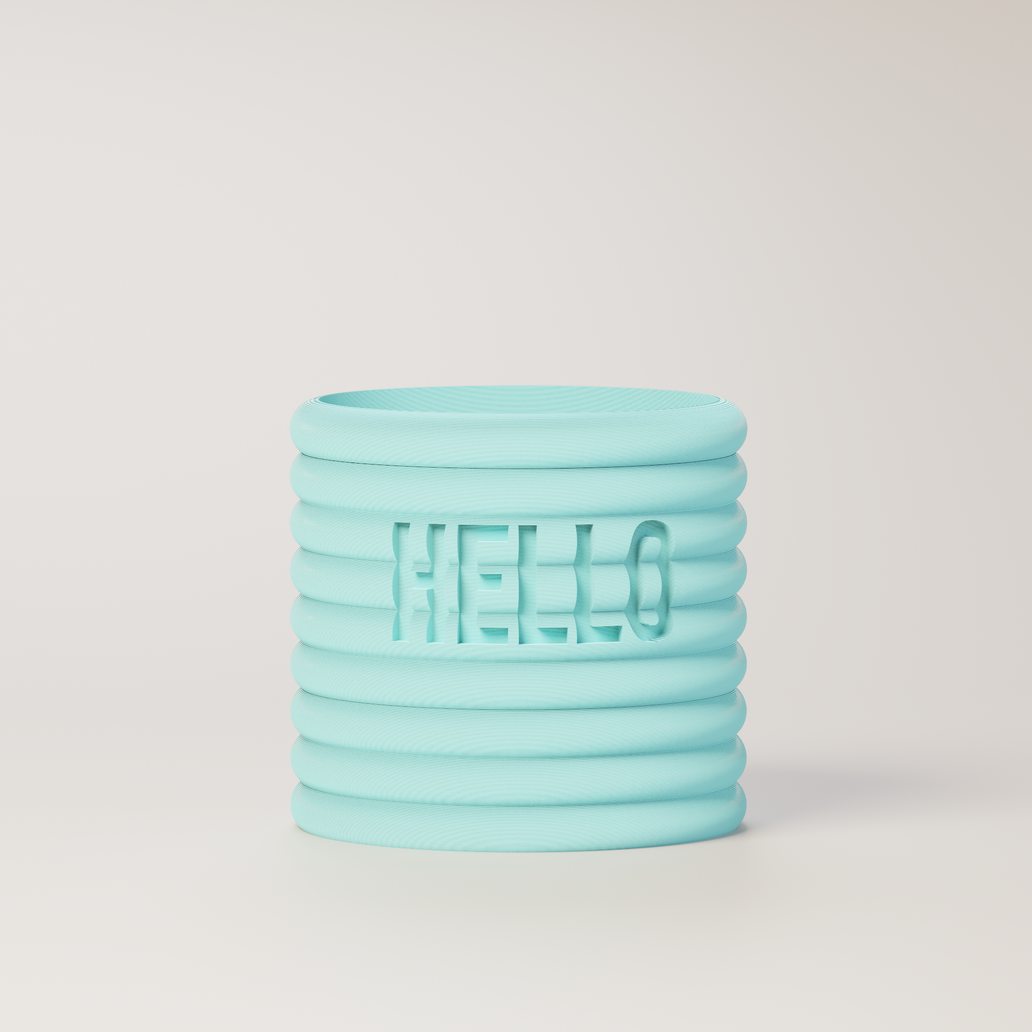 Donna - Custom Text Engraving Planter with Pastel Colors