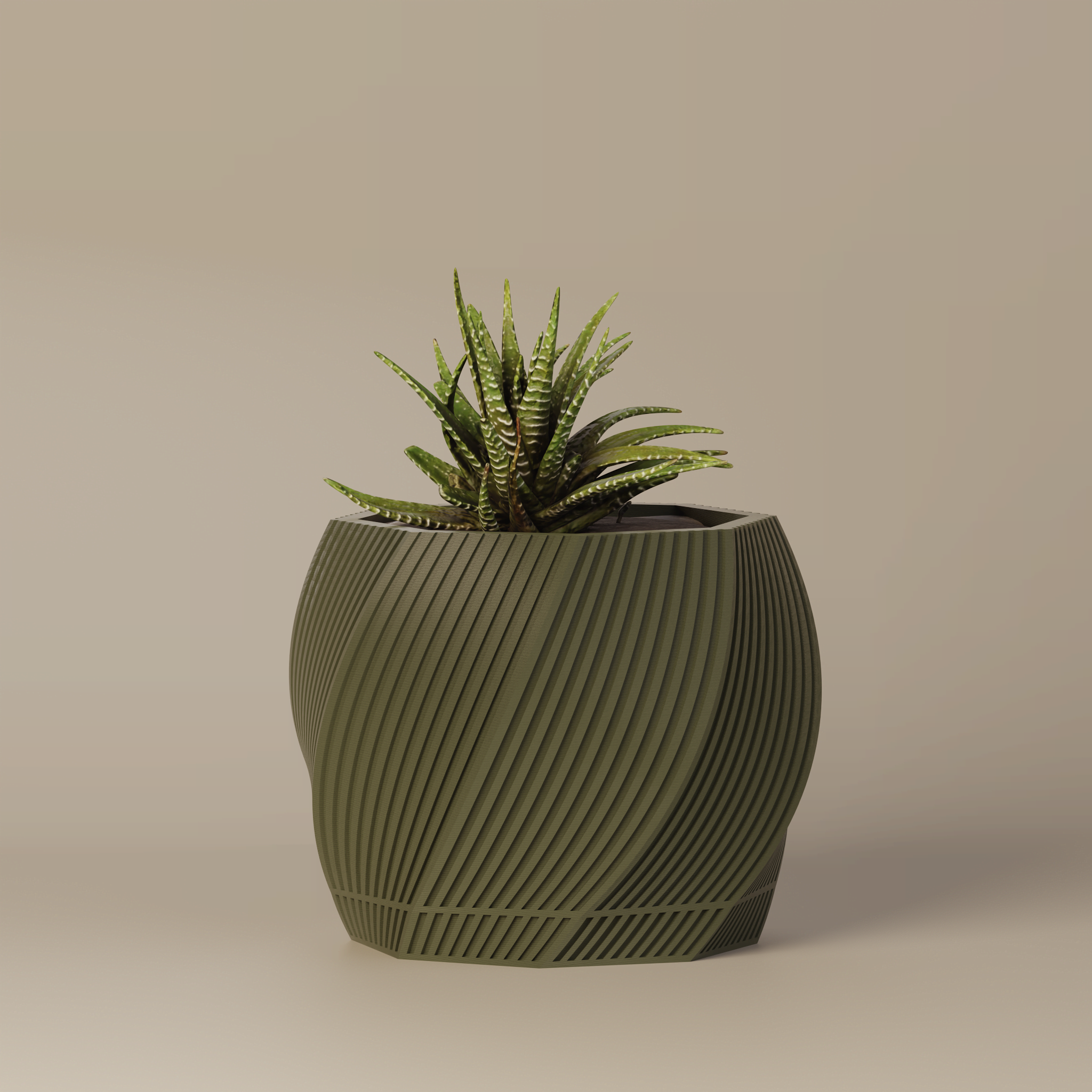 Toto - Sculptural 3D Printed Planter