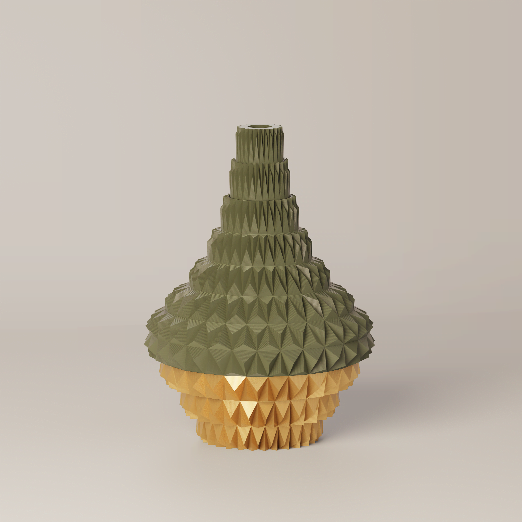 Puti - Custom Geometric 3D Printed Decor Vessel