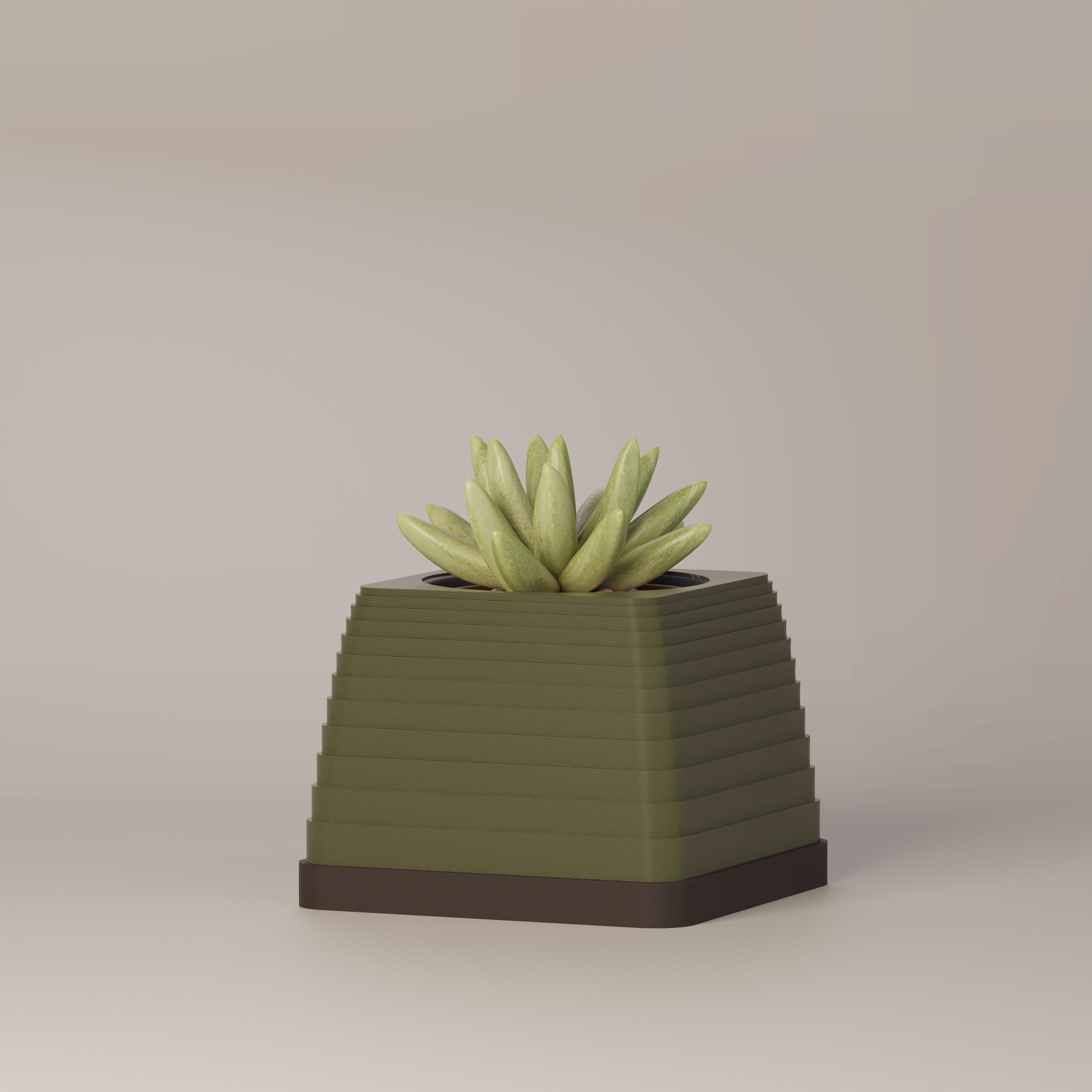 Suba - Architectural 3D Printed Planter