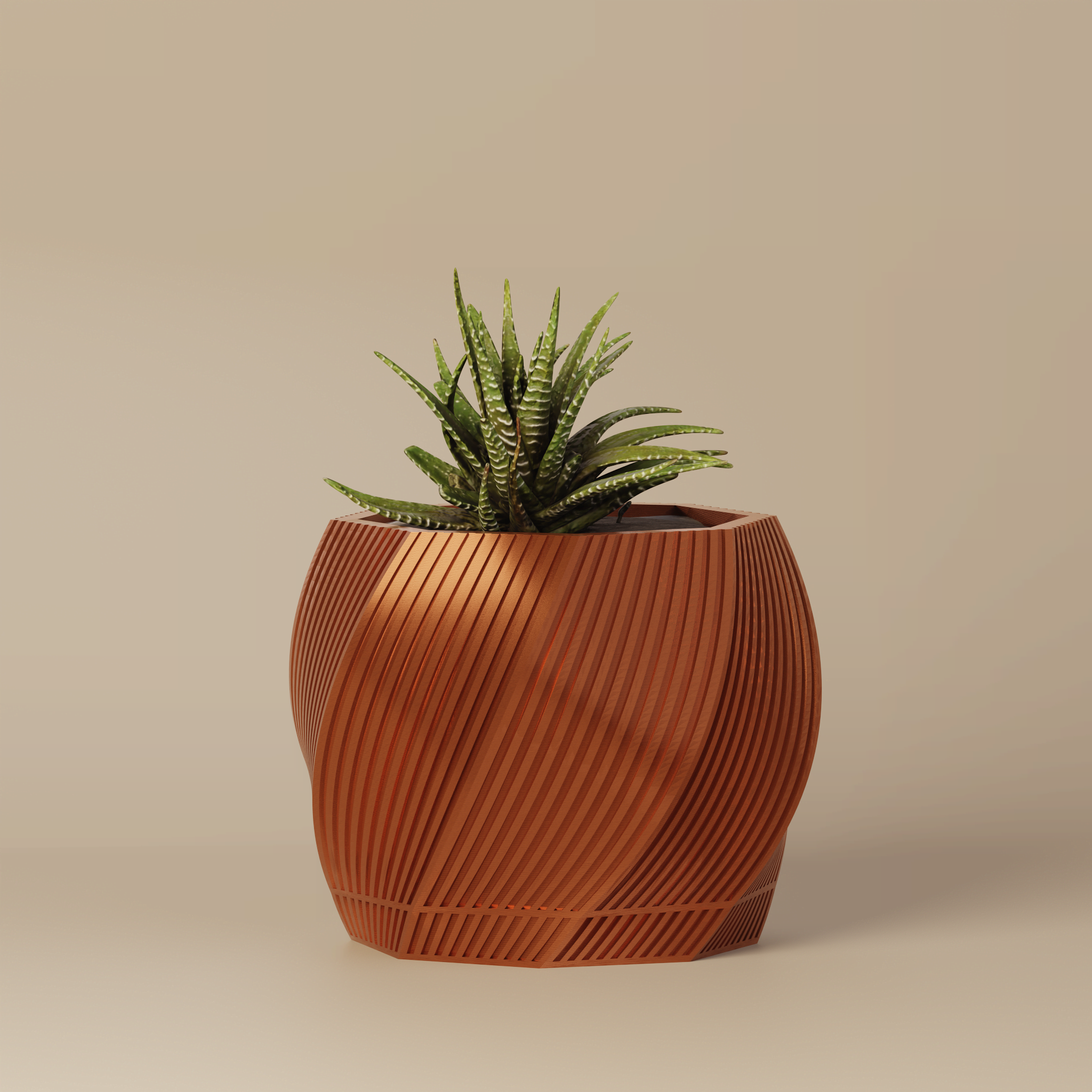 Toto - Sculptural 3D Printed Planter