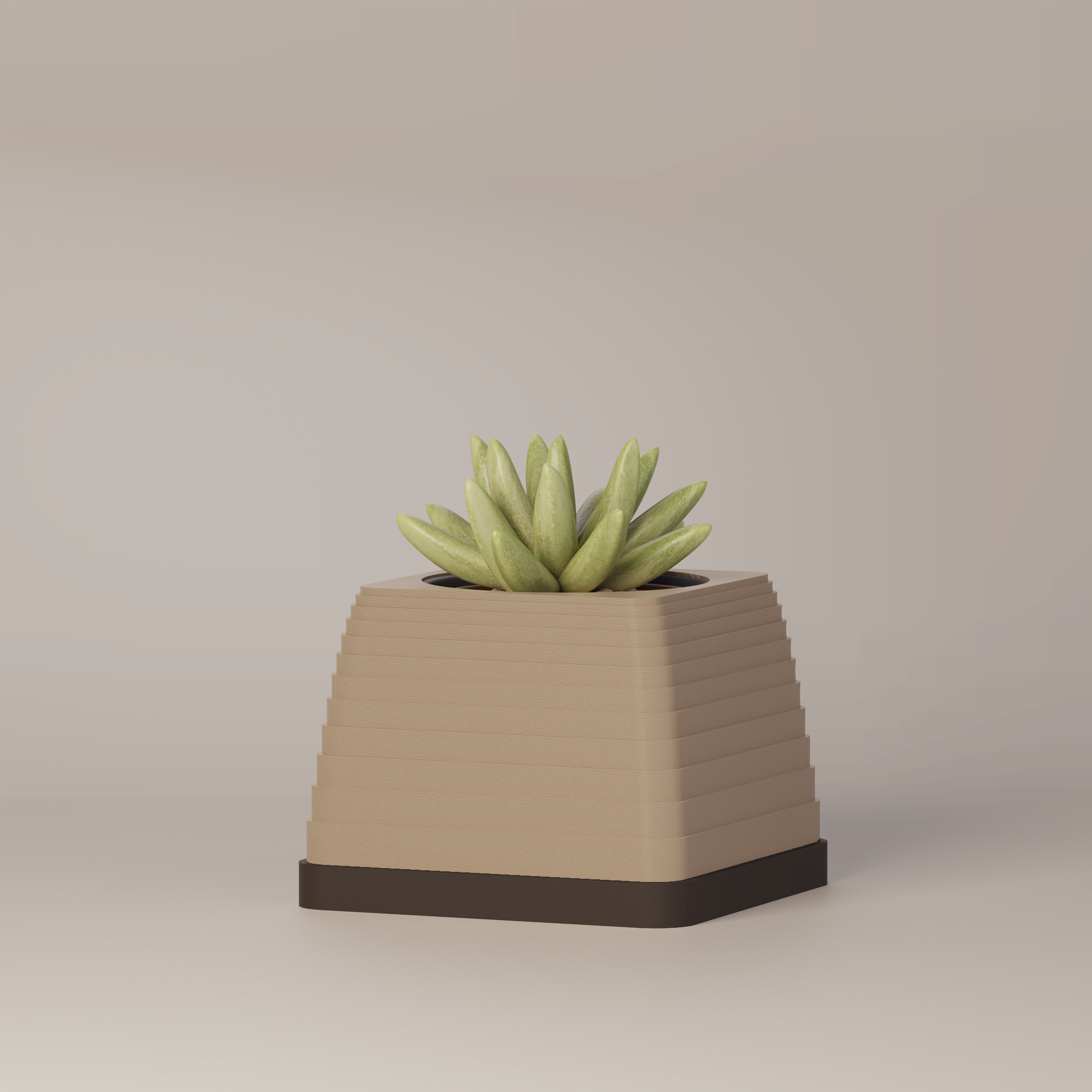 Suba - Architectural 3D Printed Planter