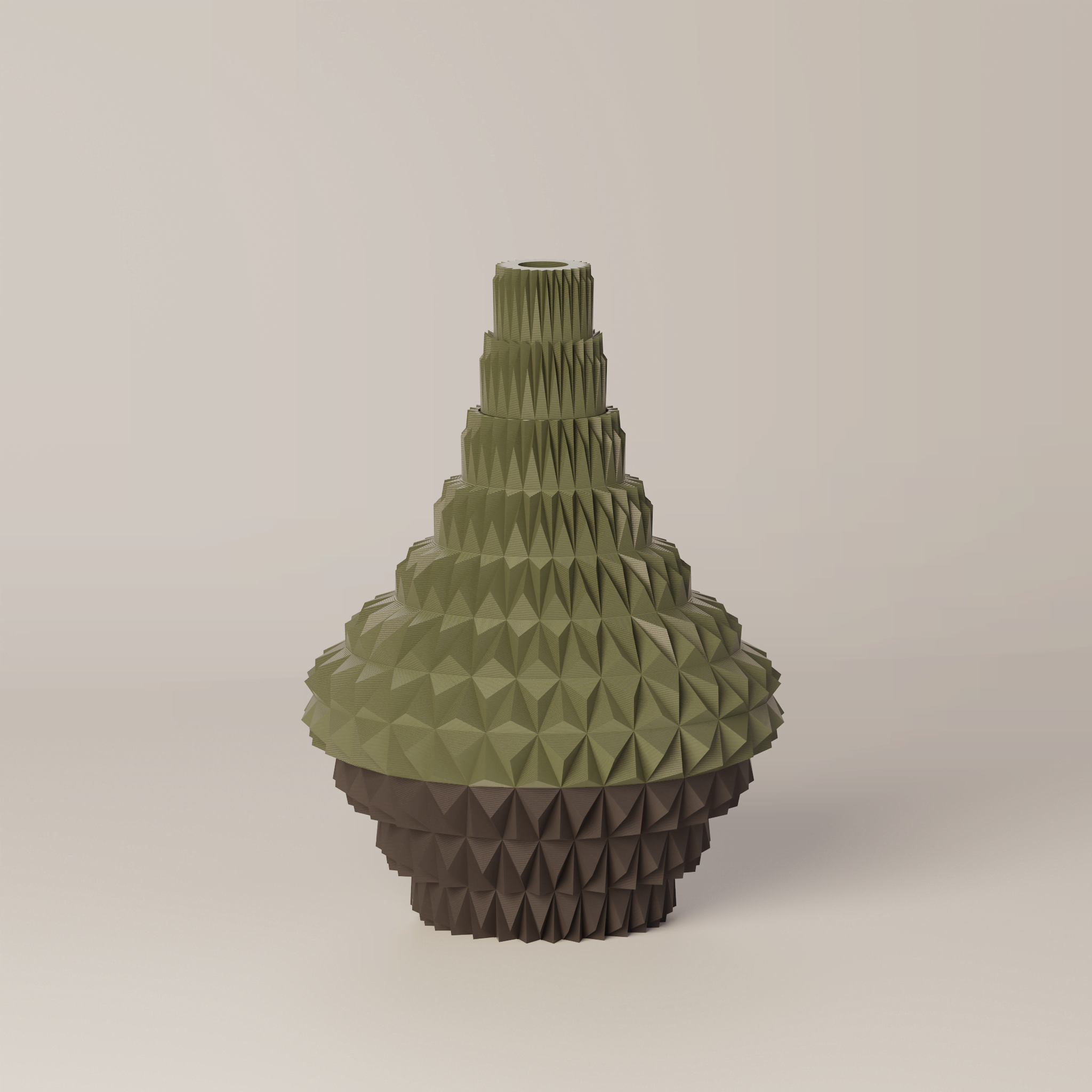 Puti - Custom Geometric 3D Printed Decor Vessel