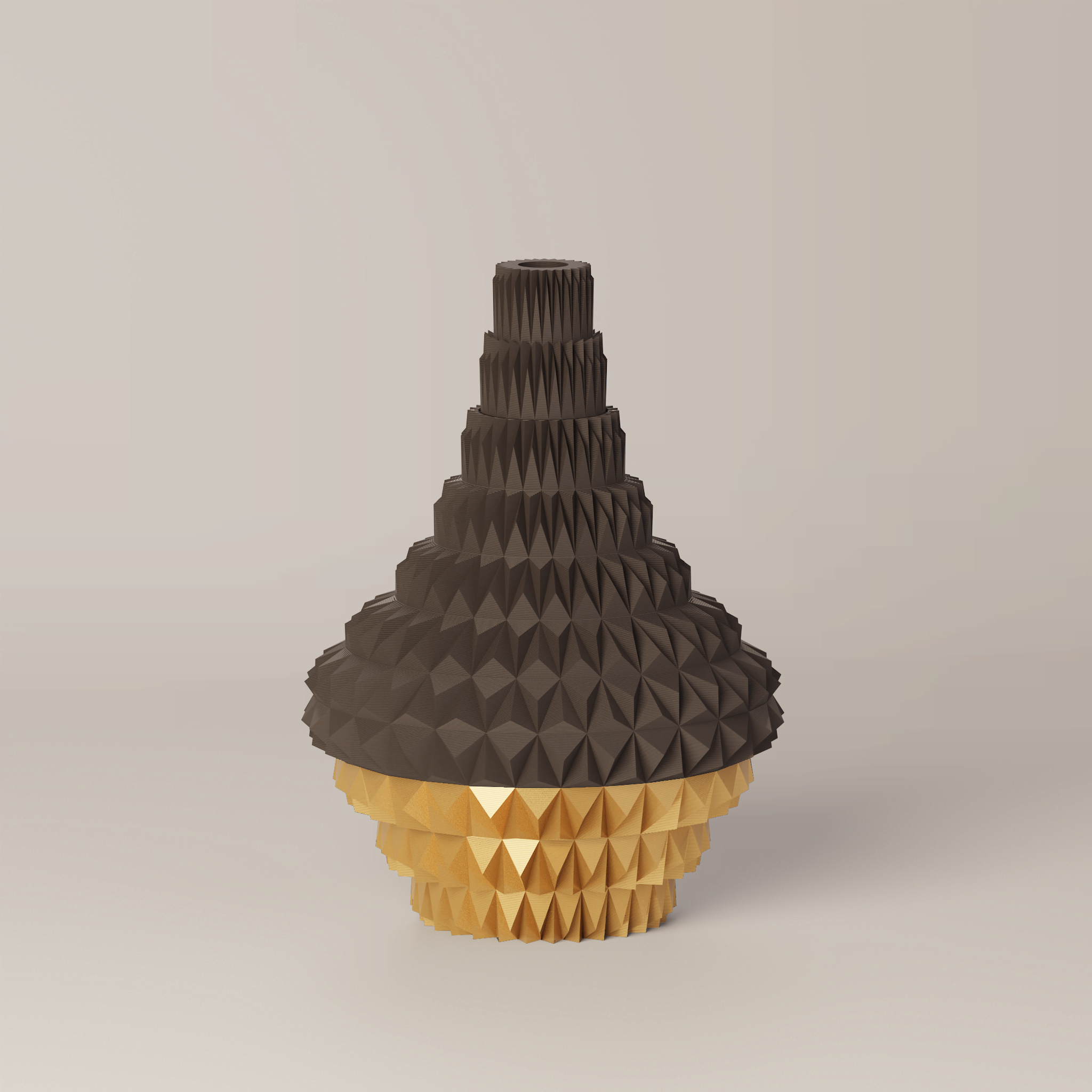 Puti - Custom Geometric 3D Printed Decor Vessel