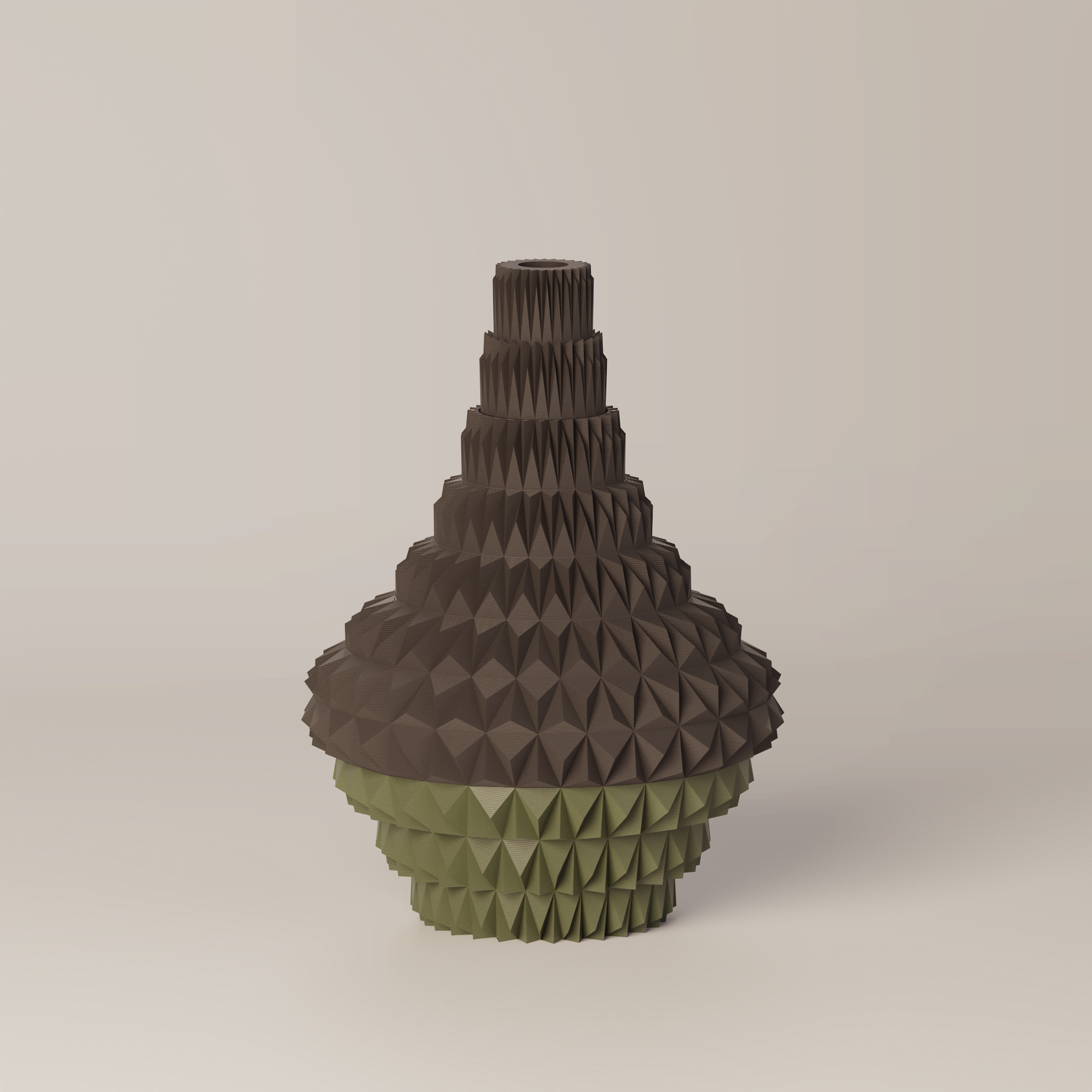 Puti - Custom Geometric 3D Printed Decor Vessel