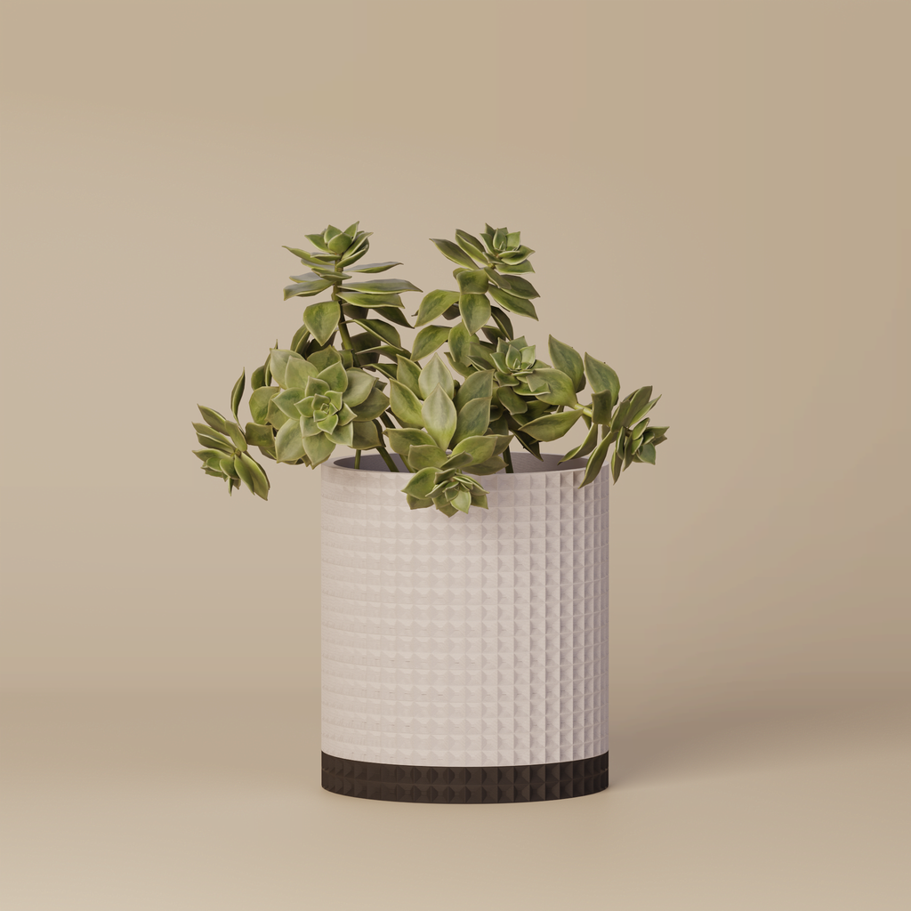 Moory - Detailed 3D Printed Planter
