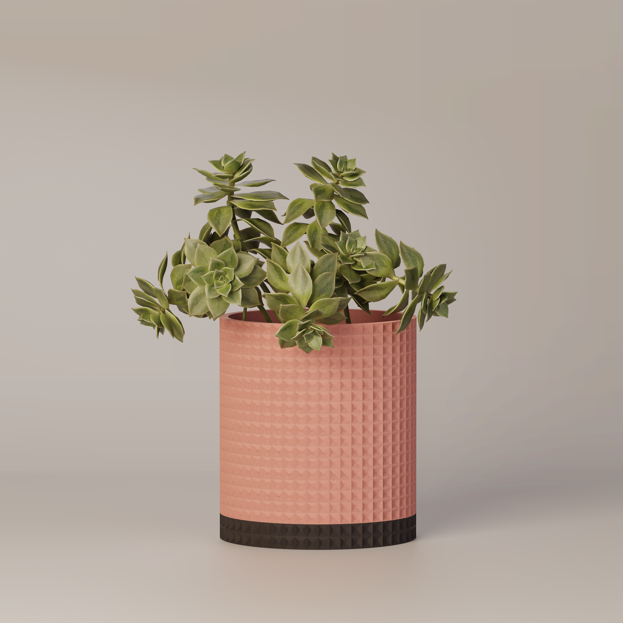 Moory - Detailed 3D Printed Planter