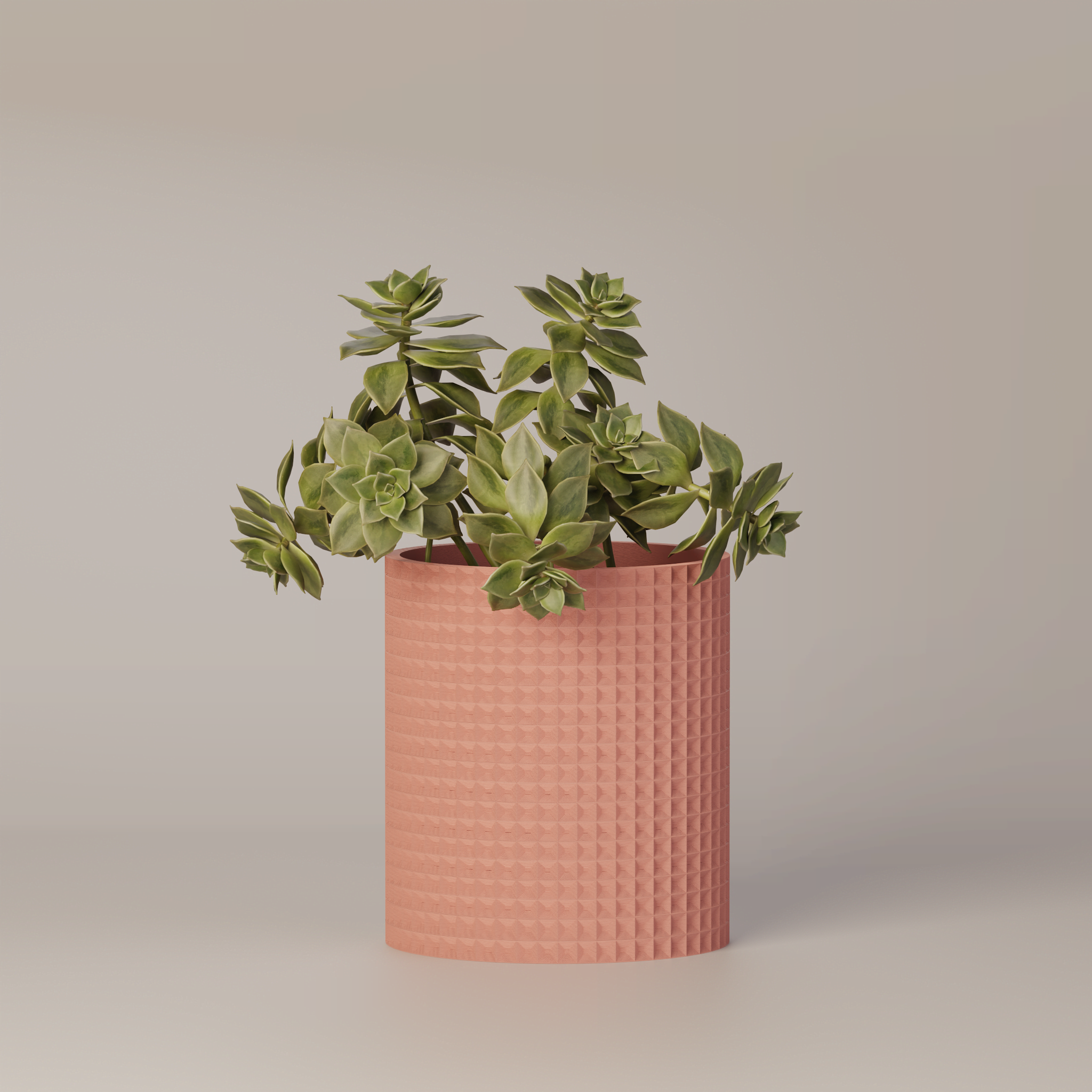 Moory - Detailed 3D Printed Planter
