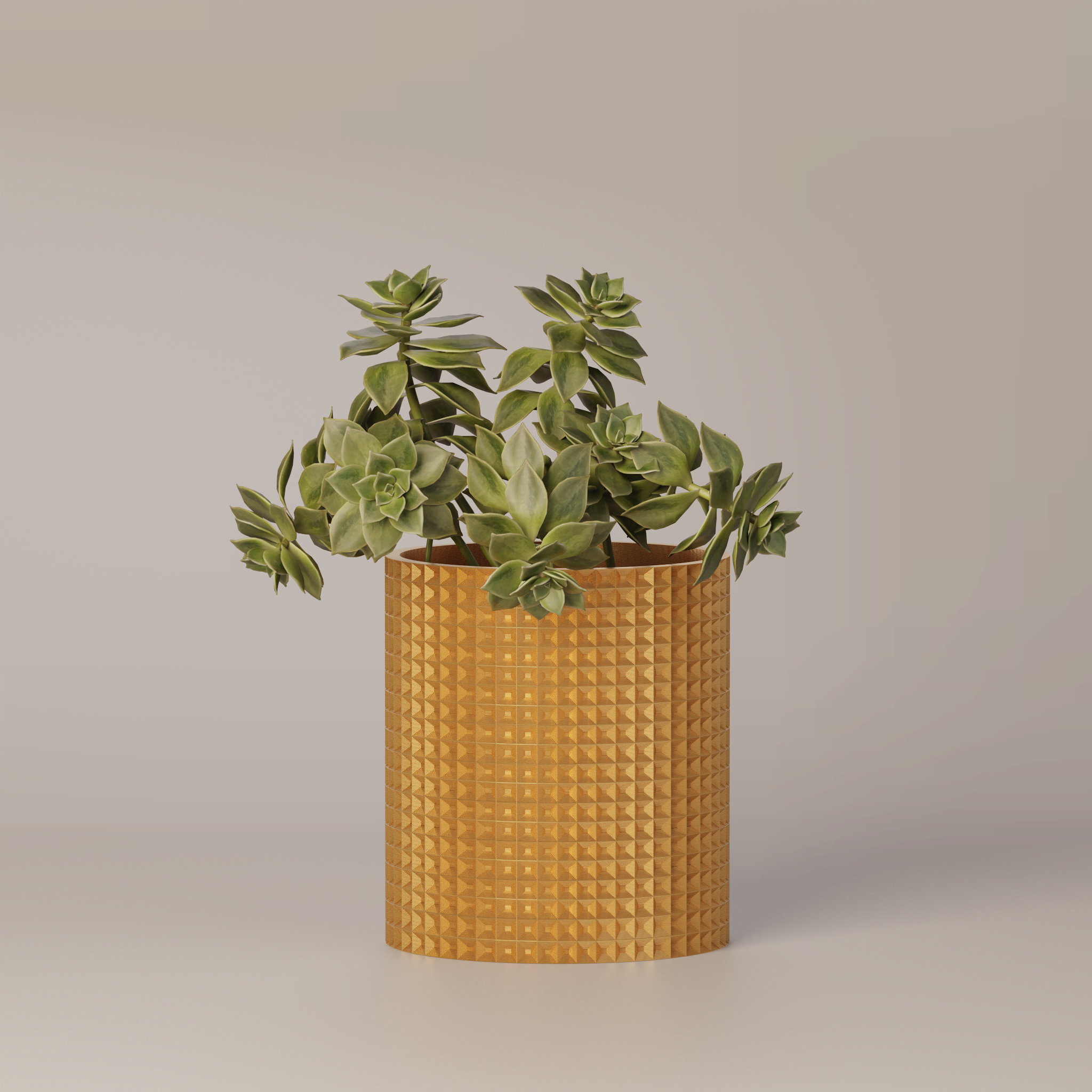 Moory - Detailed 3D Printed Planter