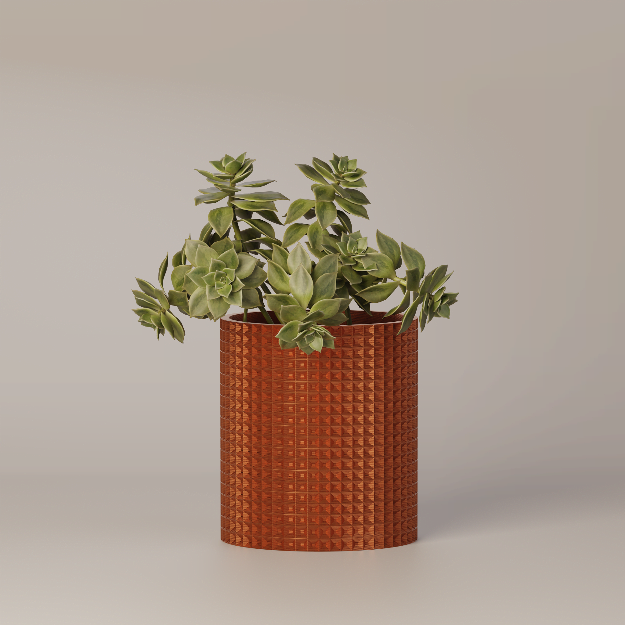 Moory - Detailed 3D Printed Planter