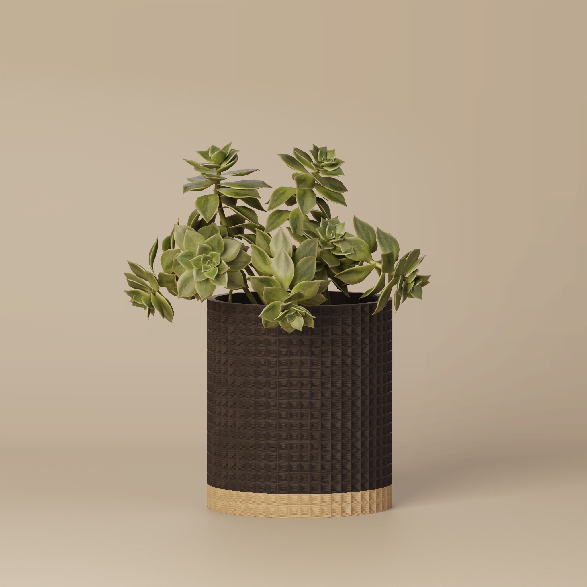 Moory - Detailed 3D Printed Planter