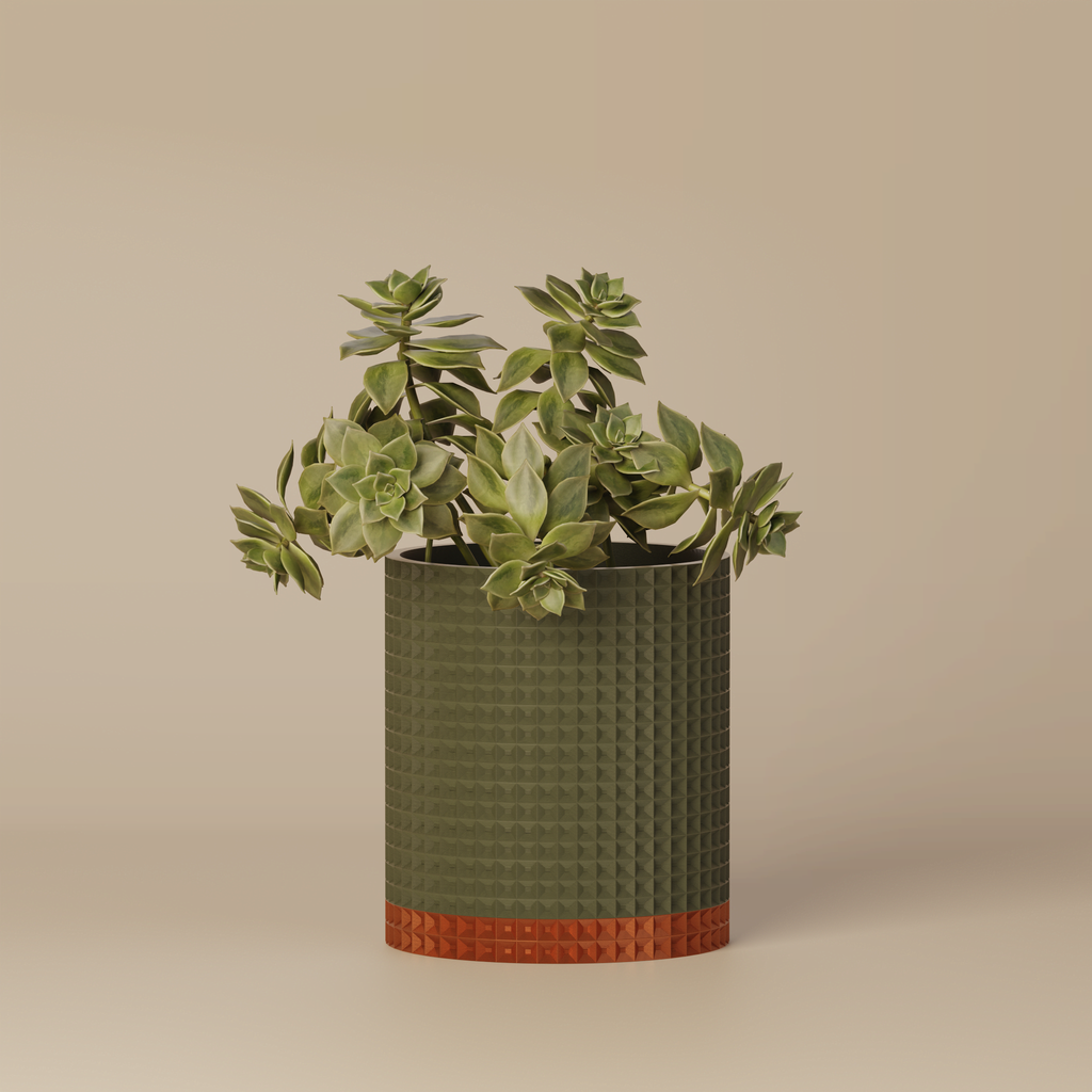 Moory - Detailed 3D Printed Planter