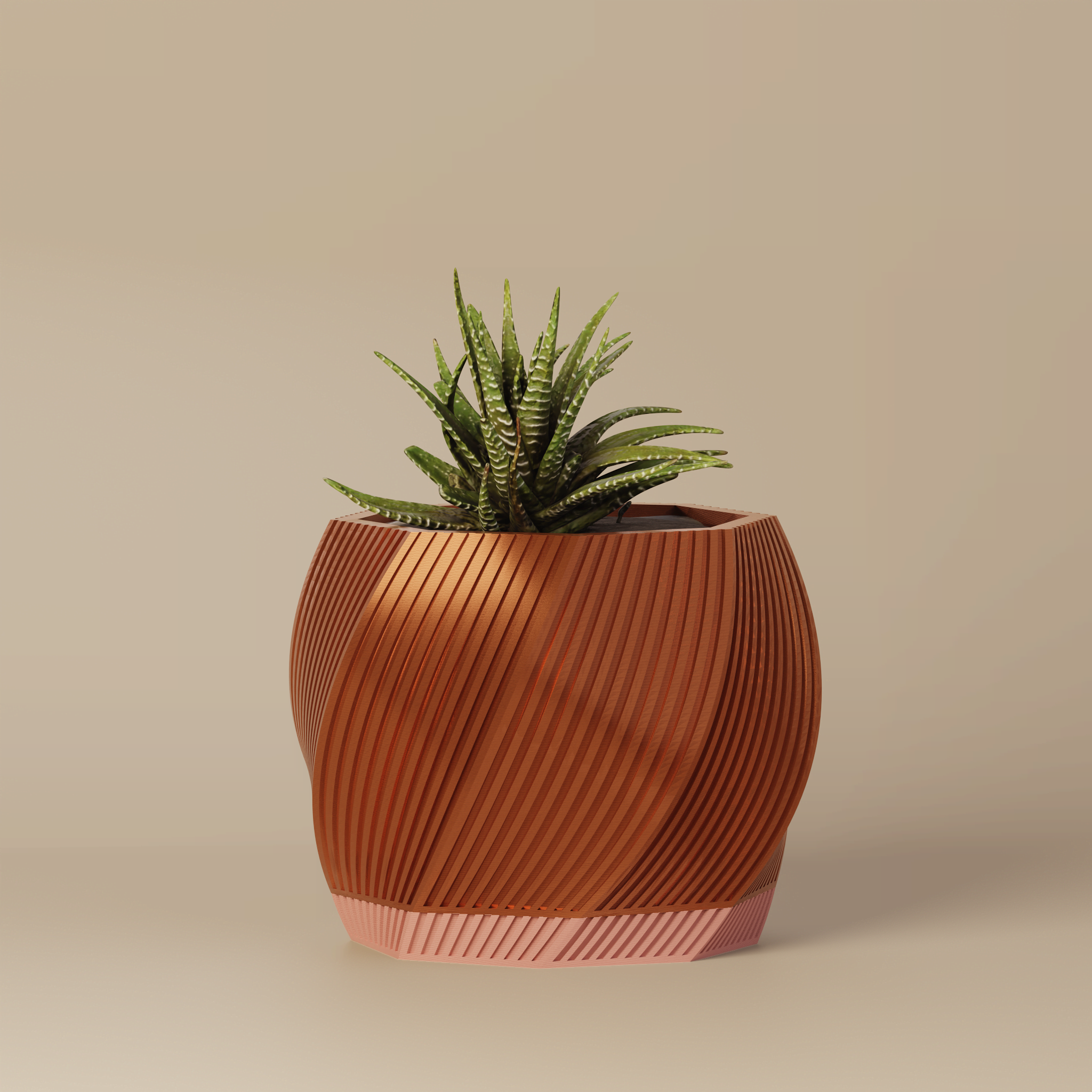 Toto - Sculptural 3D Printed Planter
