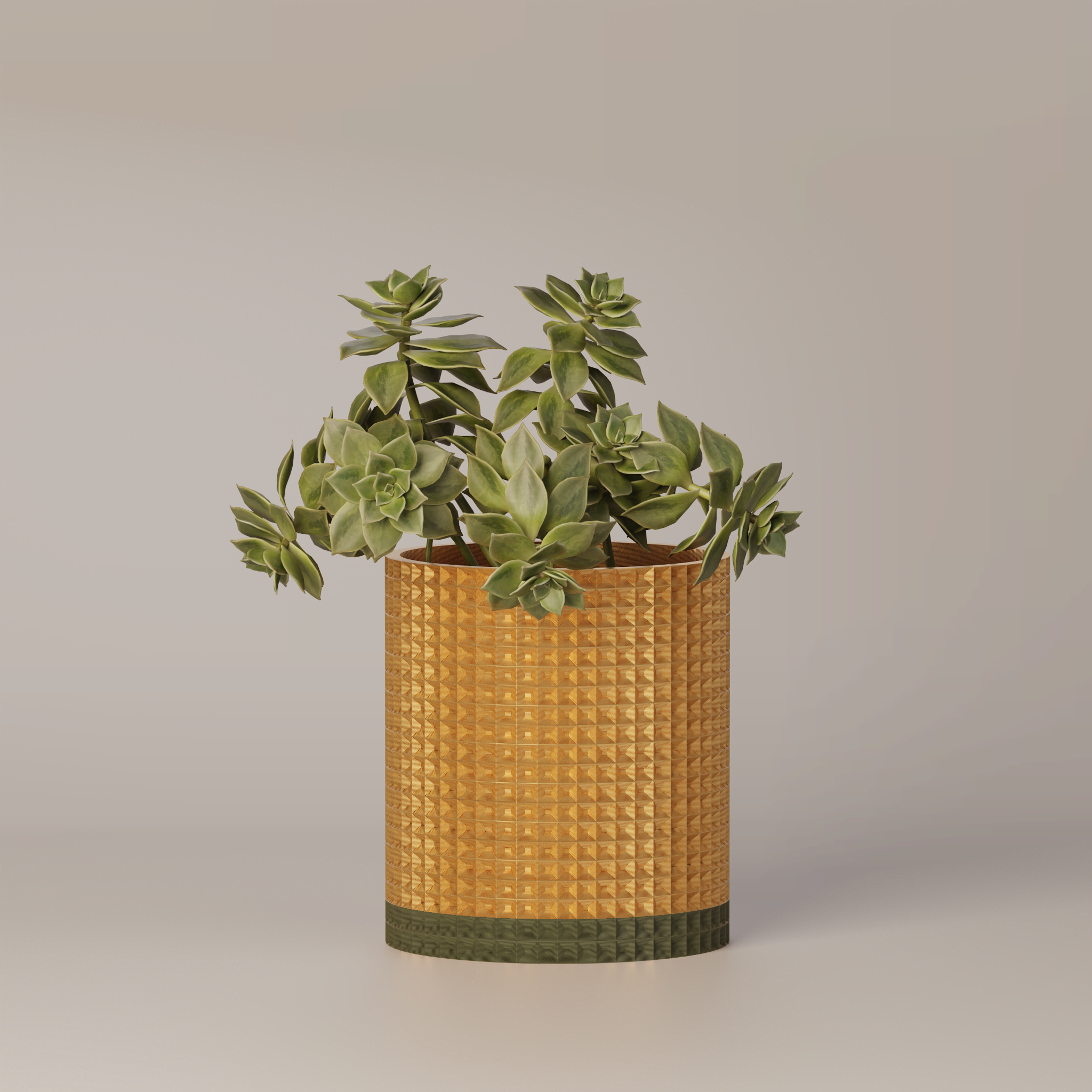 Moory - Detailed 3D Printed Planter