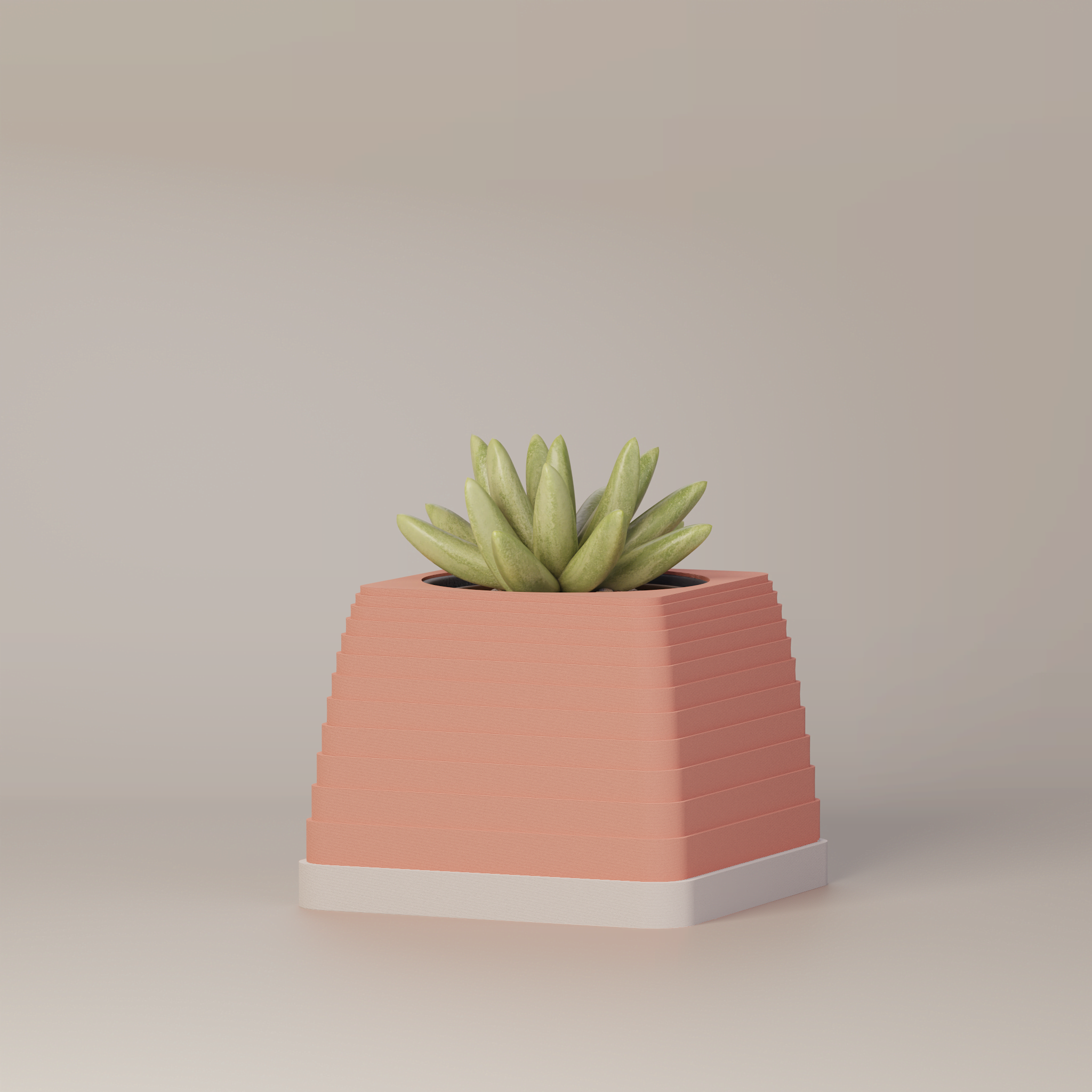 Suba - Architectural 3D Printed Planter