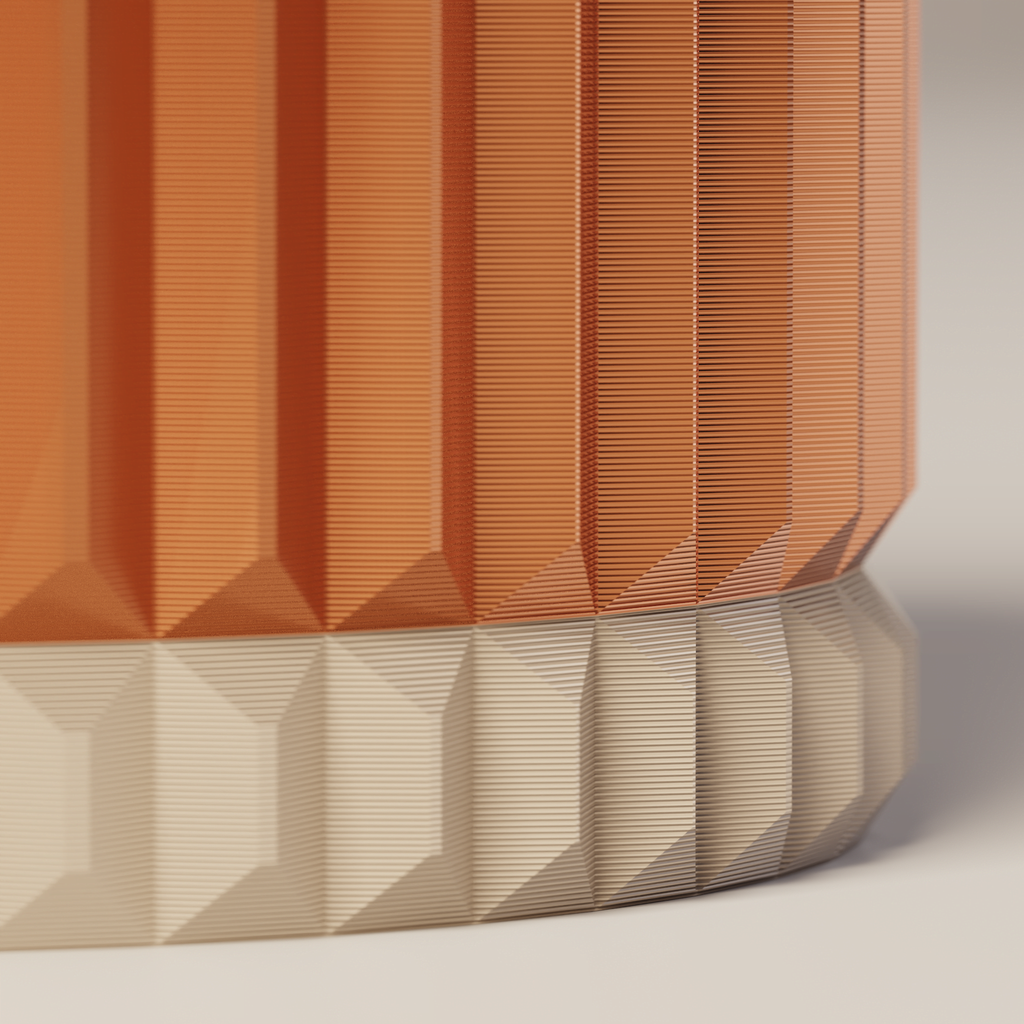 Merry - Ribbed Modern Planter