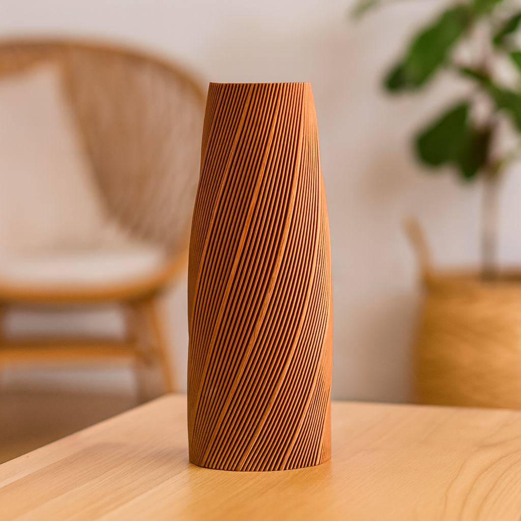 Twish - Geometric 3D Printed Decor Vessel