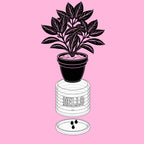 Danny - Custom Text Extruding Planter with Pastel Colors