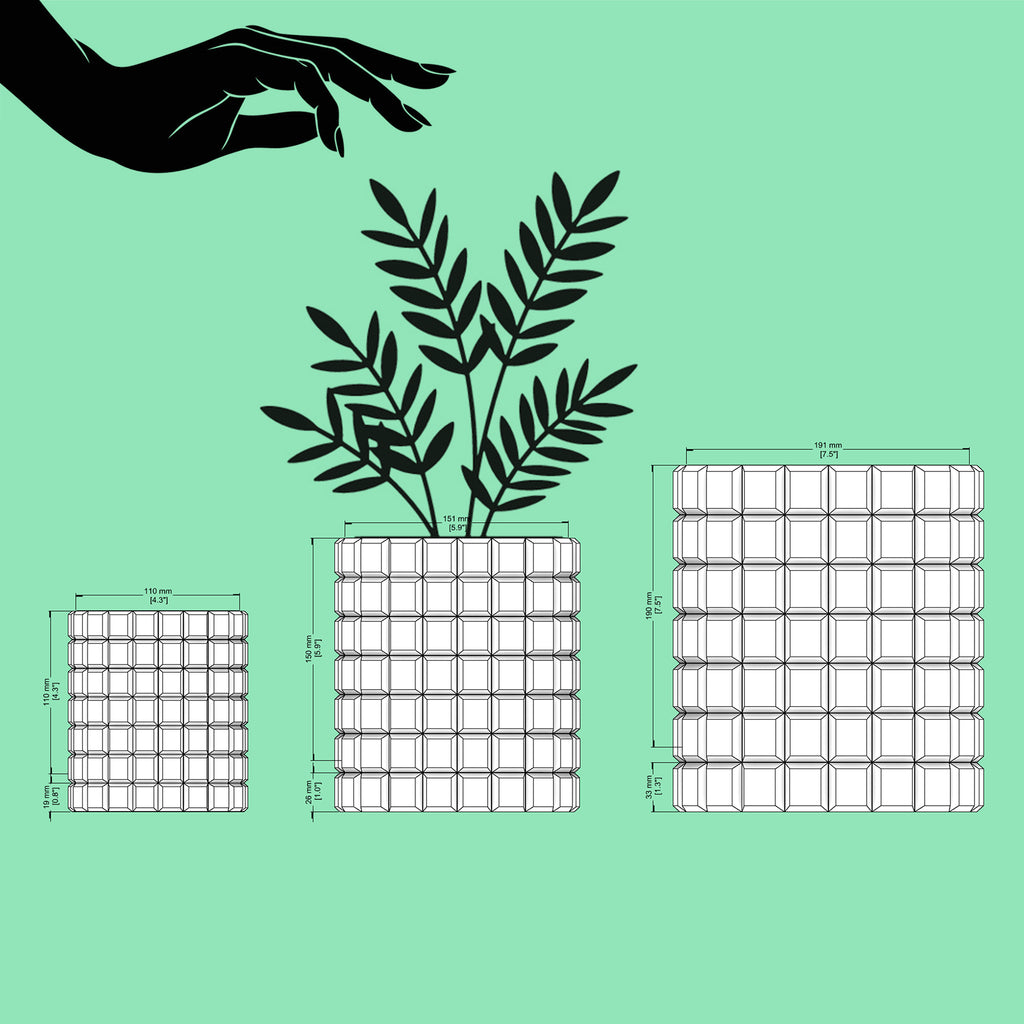 Molly - Modern 3D Printed Planter