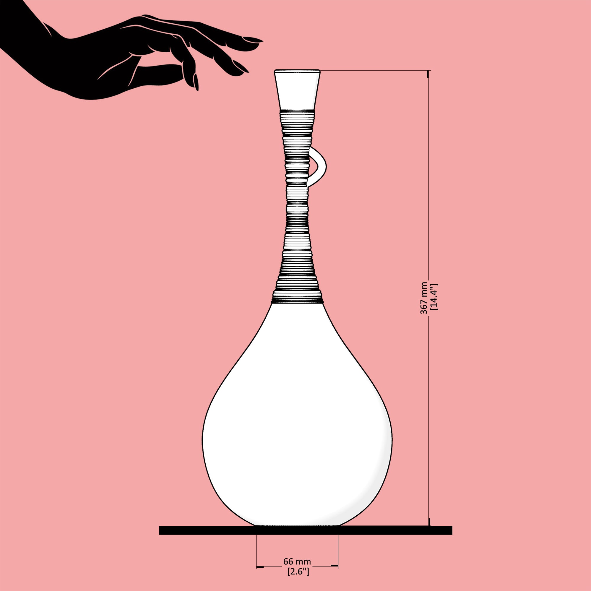 Duel - 3D Printed Flower Vase