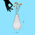 Pita - Sculptural 3D Printed Vase