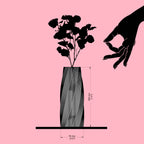 Twish - Geometric 3D Printed Decor Vessel